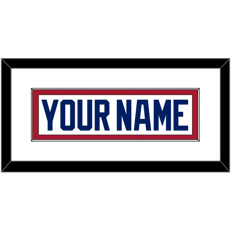Montreal Nameplate - Home White (1984-1997) - Single Mat 1