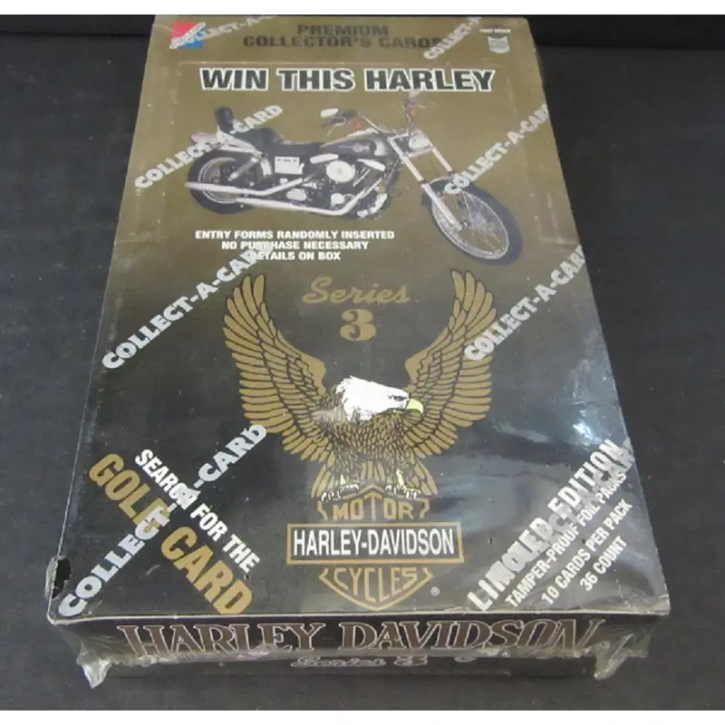 1993 Collect-A-Card Harley Davidson Series 3 Box