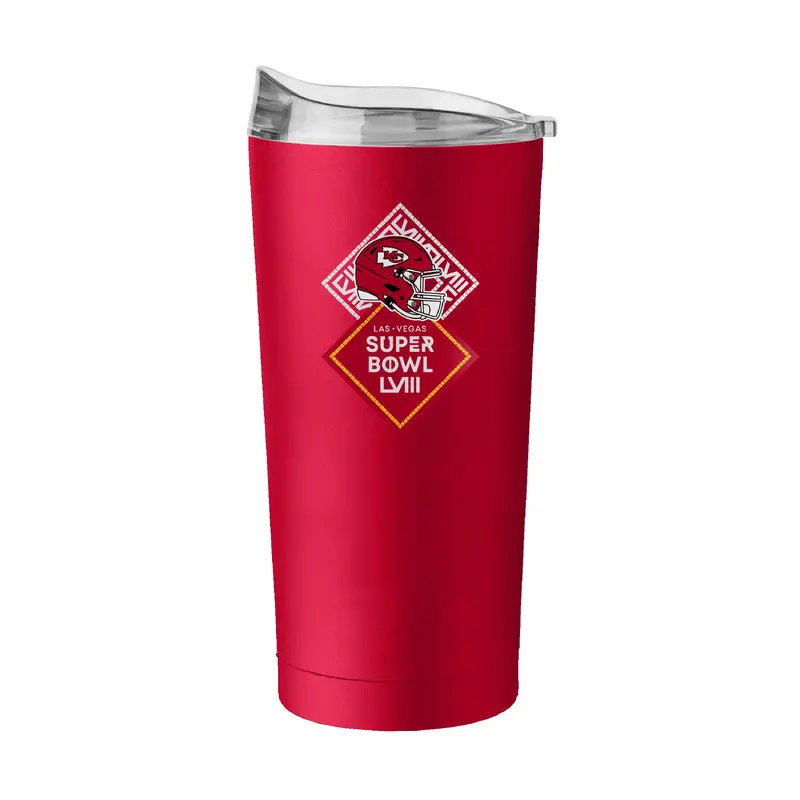 Kansas City Chiefs 20oz SB 58 Bound Powder Coat Tumbler