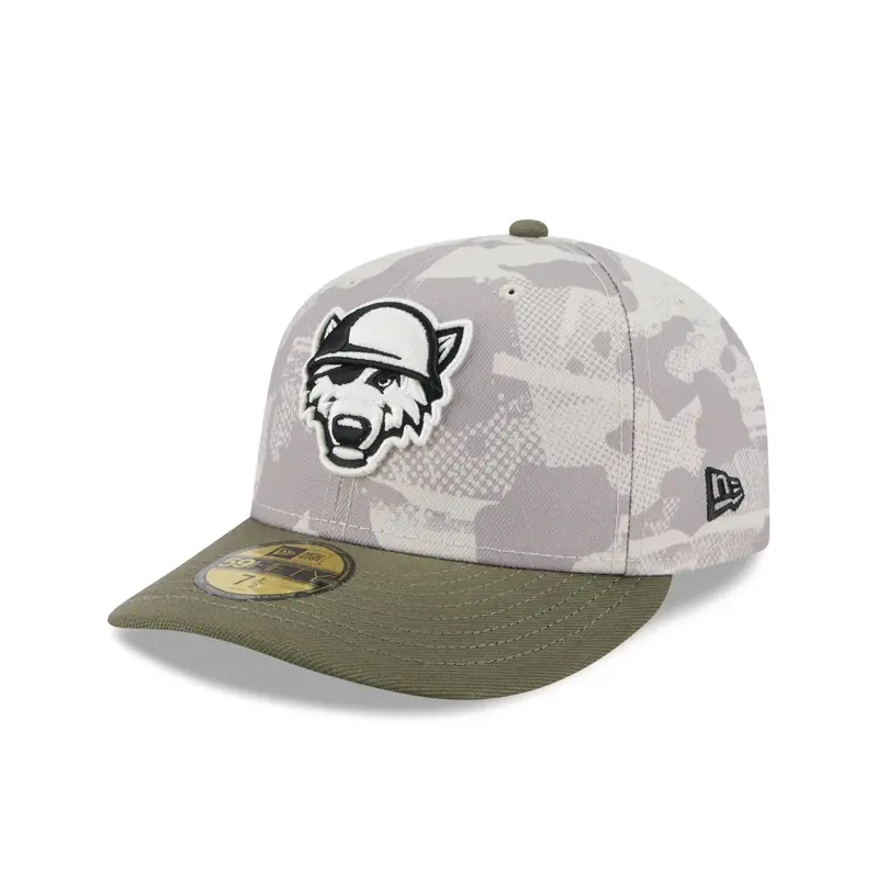 Erie SeaWolves NEC 2025 Armed Forces 59FIFTY On-Field Cap