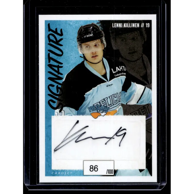 2022-23 Cardset Signature - Lenni Killinen /100