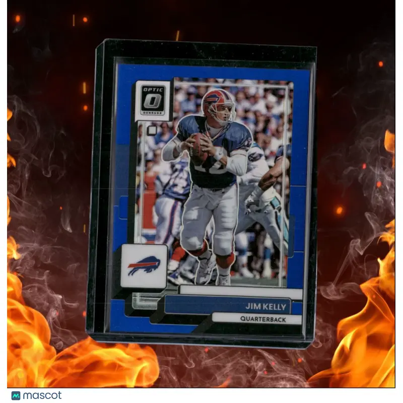 2023 Donruss Optic Jim Kelly Blue Prizm 41/179 #26