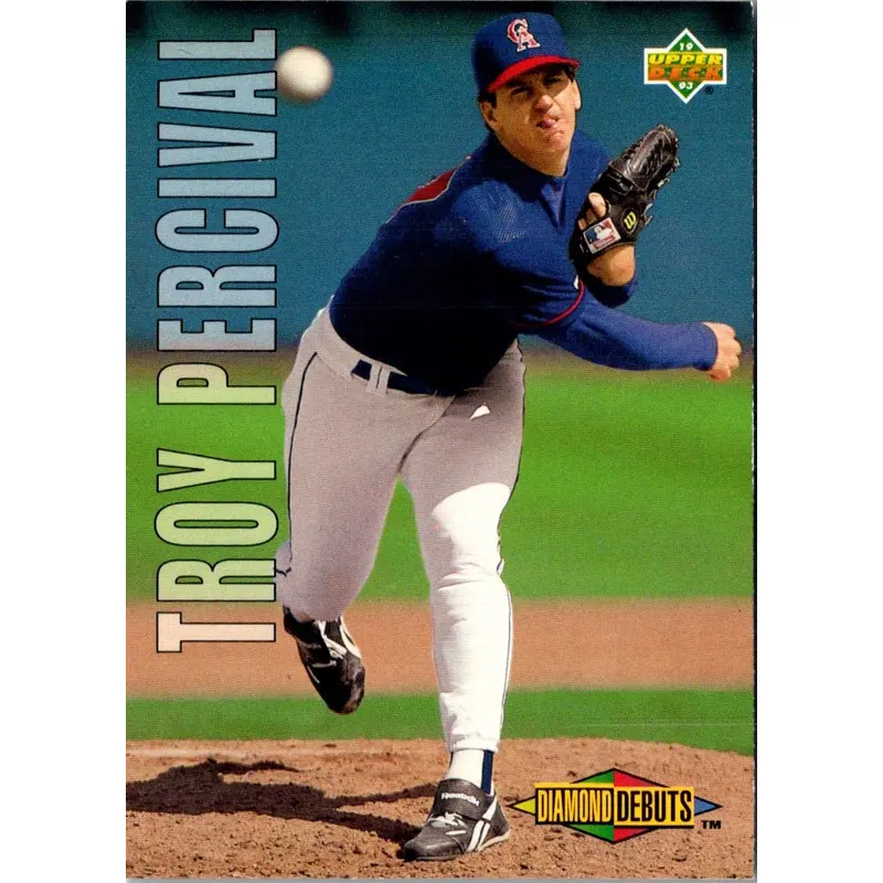 1993 Upper Deck Gold Hologram Troy Percival #507