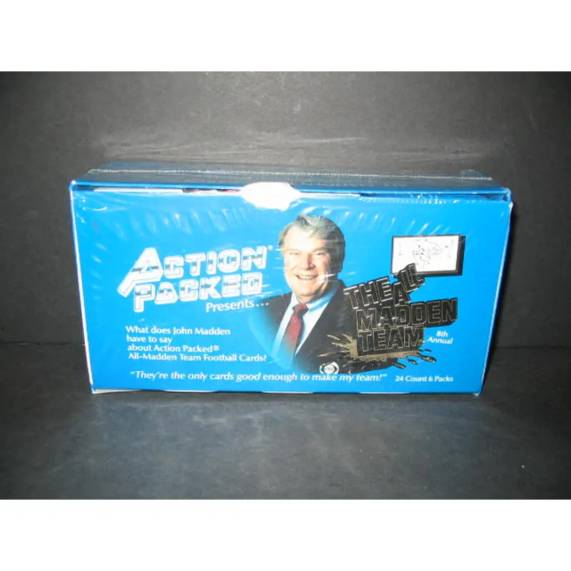 1991 Action Packed Football All Madden Team Box (8th)