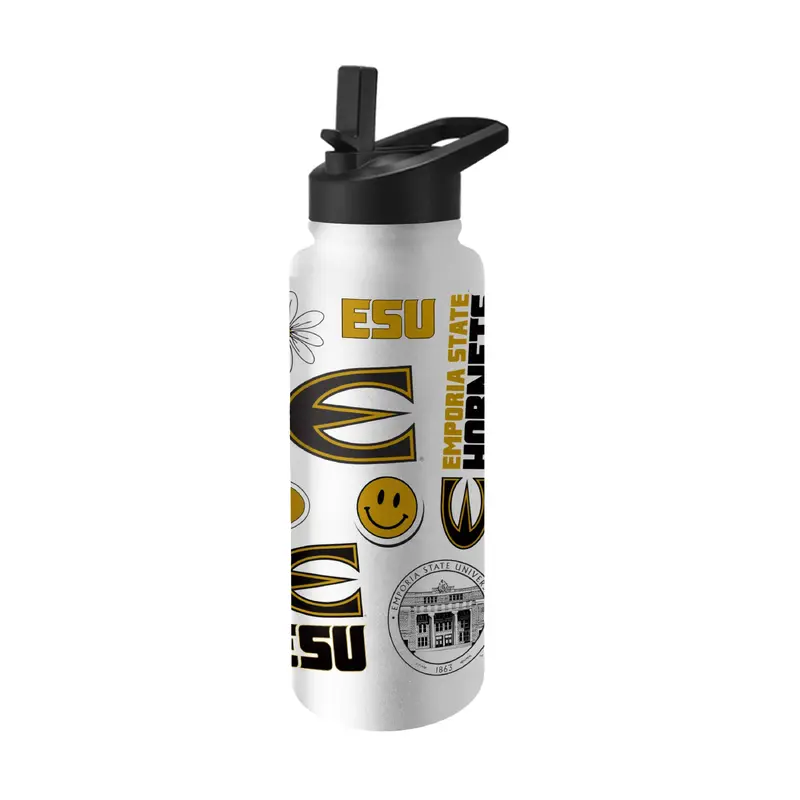 Emporia State 34oz Native Quencher Bottle