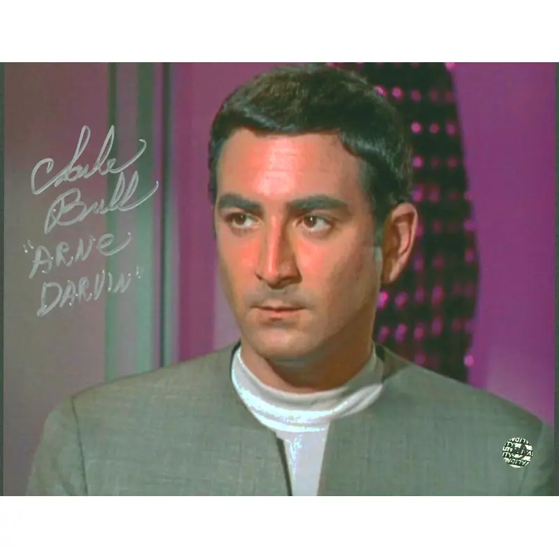 Charlie Brill Star Trek "Arne Darvin" Signed 8x10 Photo Wizard World #029208