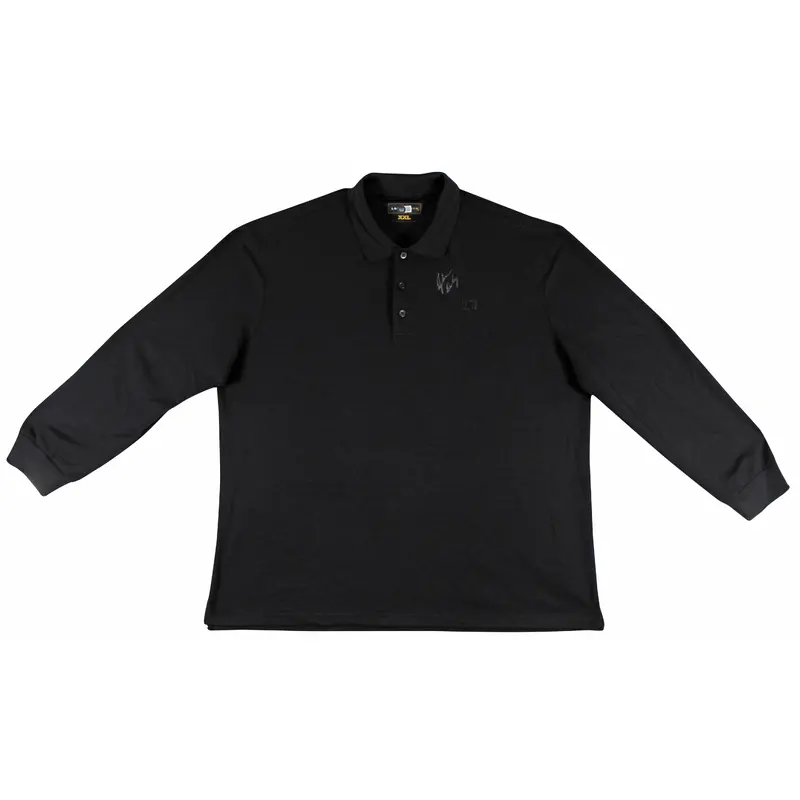 John Daly Signed Match Worn Black Long Sleeved Loudmouth Polo Shirt BAS #BK84775