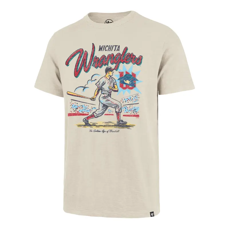 Wichita Wind Surge '47 Wichita Wranglers Golden Age Scrum Tee