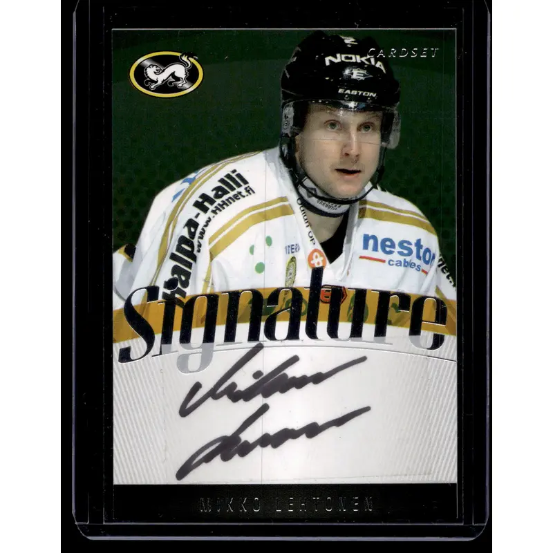 2011-12 Cardset Signature - Mikko Lehtonen /125