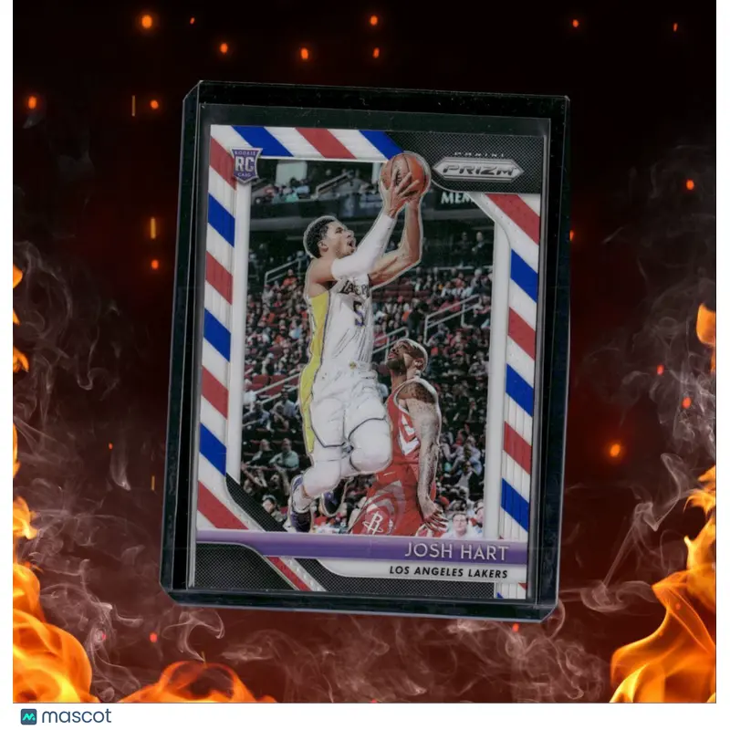 2018-19 Panini Prizm Blue Red White Josh Hart Rookie #46