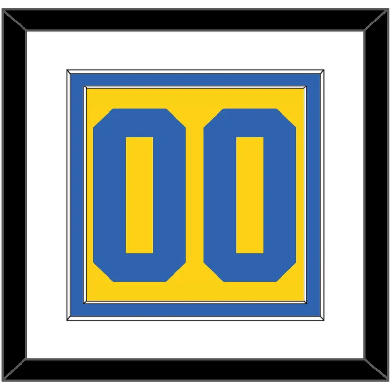 Sweden Mens Hockey Number - 2006 Olympics Home Gold - Double Mat 1