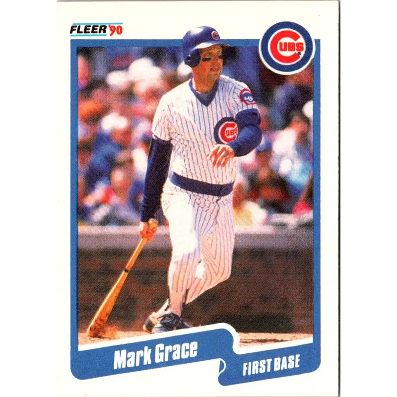 1990 Fleer Mark Grace #32