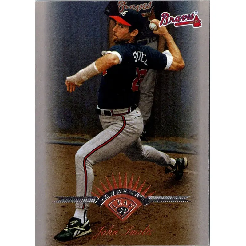 1997 Leaf John Smoltz #77