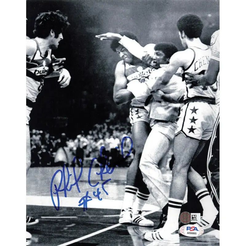 Phil Chenier signed 8x10 photo PSA/DNA Washington Bullets Autographed