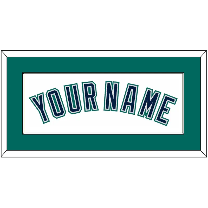 Seattle Name - Home White - Single Mat 2