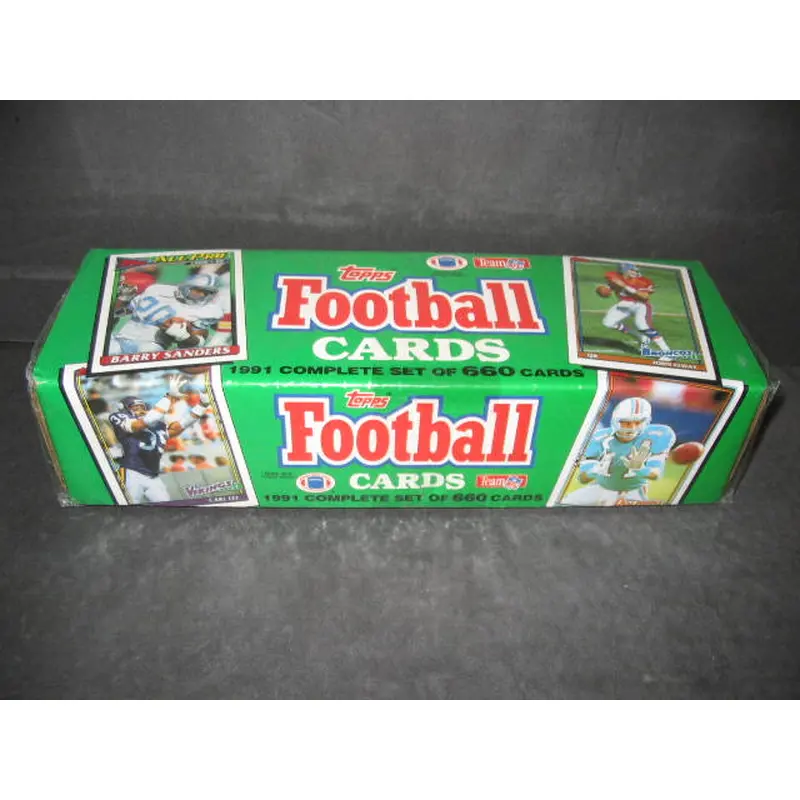 1991 Topps Football Factory Set (Holiday)