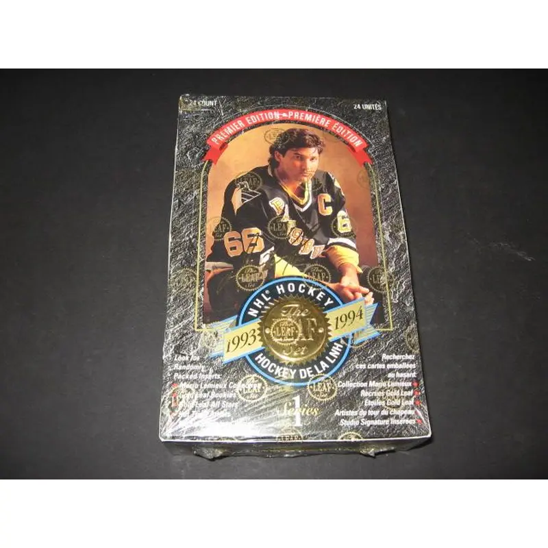 1993/94 Leaf Hockey Series 1 Box (Canadian) (24/)