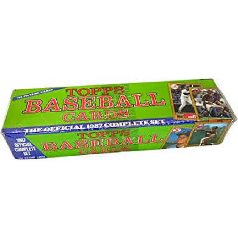 1987 Topps Baseball Factory Set (Green Box)