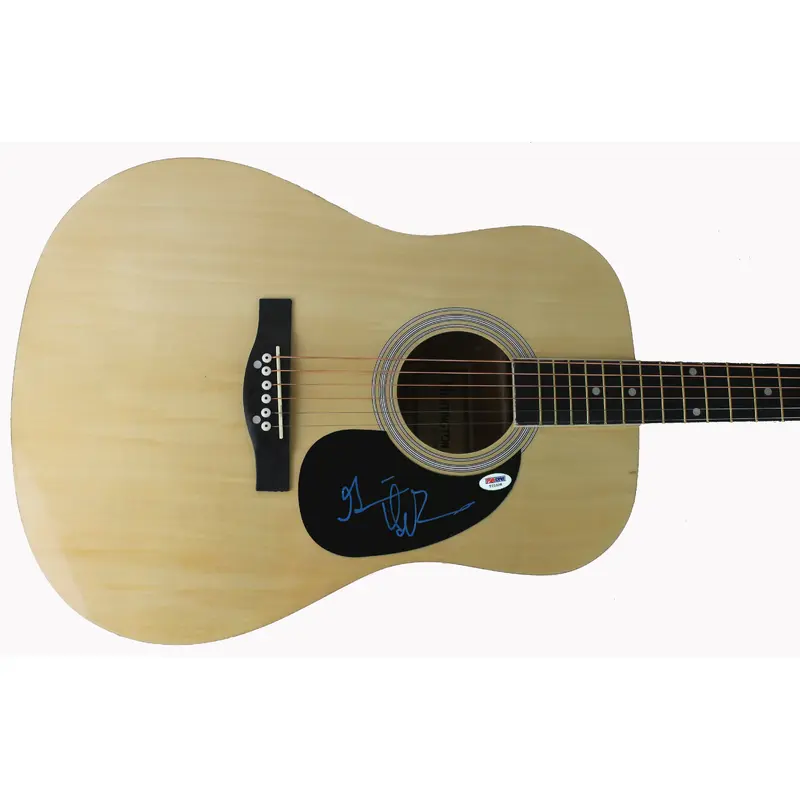 Gavin Degraw Authentic Signed Natural Acoustic Guitar Autographed PSA #T21328