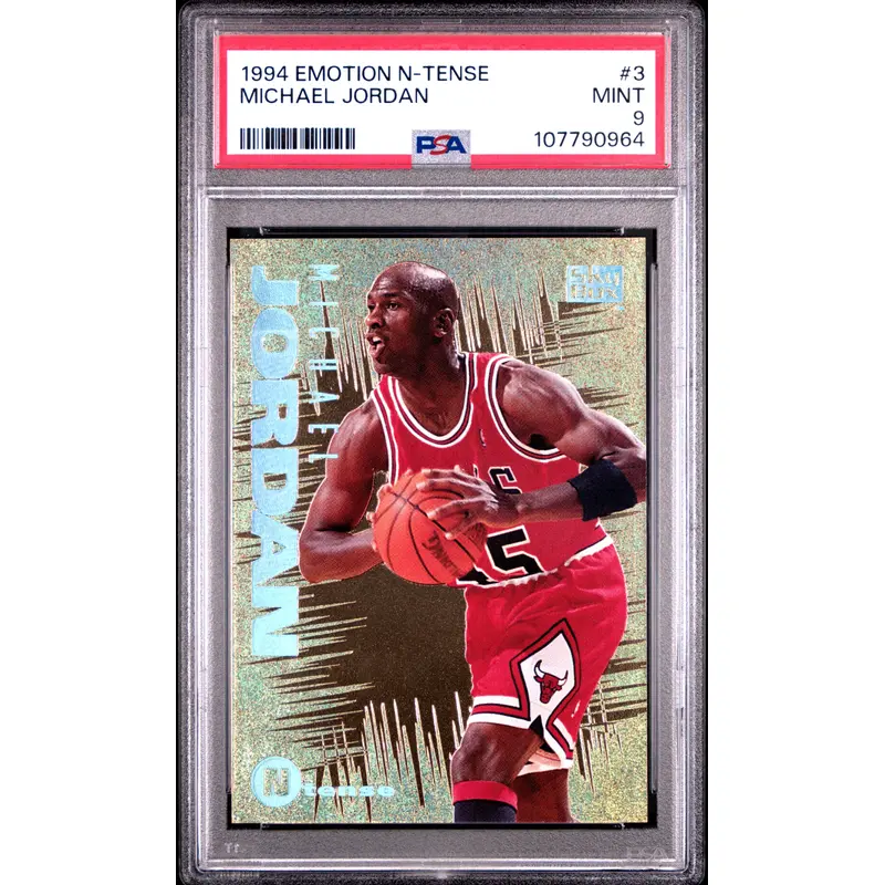 Michael Jordan 1994 Skybox Emotion N-Tense PSA 9 Mint