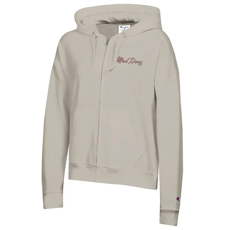 Toledo Mud Hens Appier Ladies Full Zip Hooded Sweatshirt