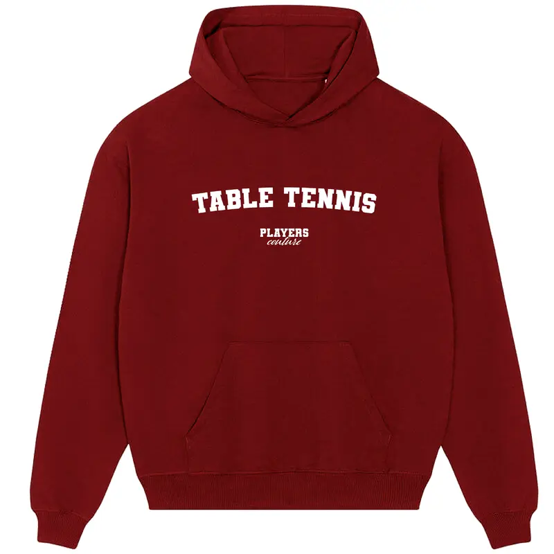 Table Tennis Players Couture Men's Casual Hoodie