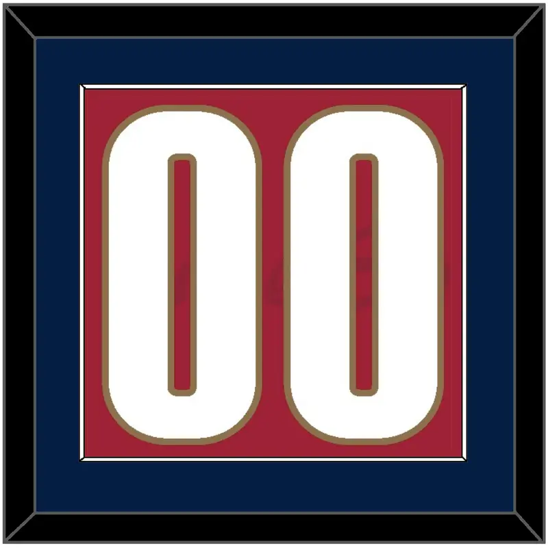 Cleveland Number - Road Red (2003-2010) - Single Mat 2