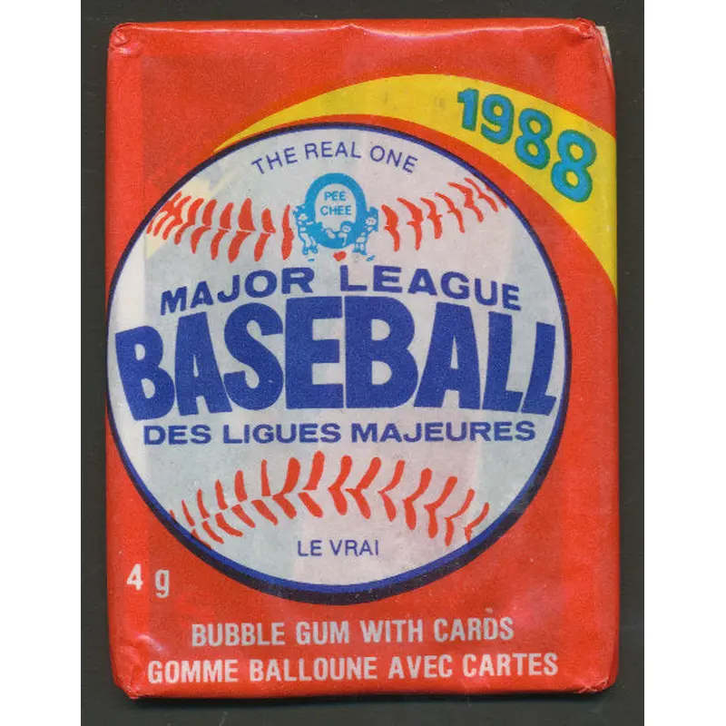 1988 OPC O-Pee-Chee Baseball Unopened Wax Pack