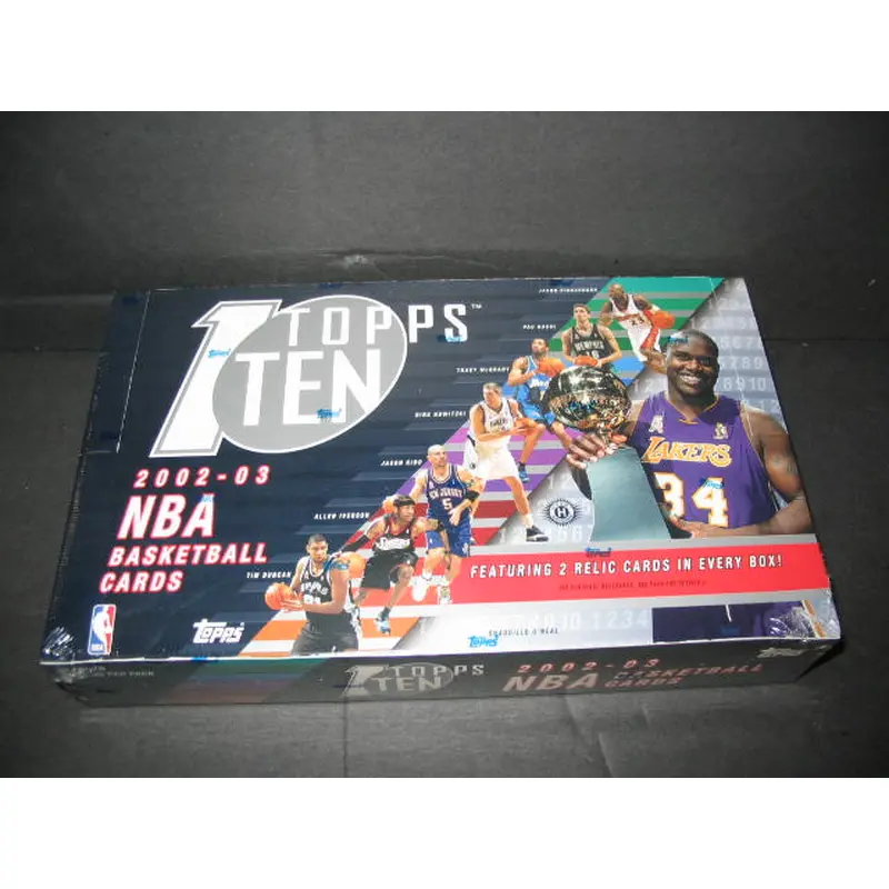 2002/03 Topps Ten Basketball Box (Hobby)