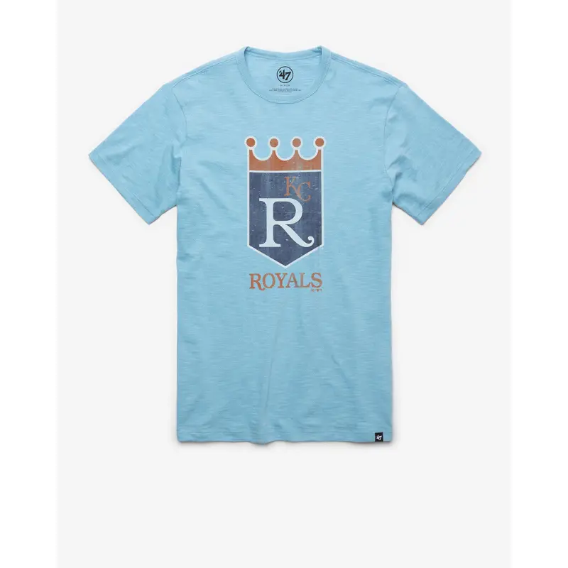 KANSAS CITY ROYALS COOPERSTOWN GRIT '47 SCRUM TEE