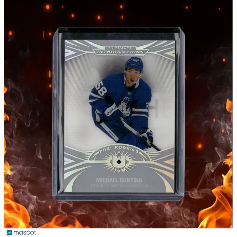 2021-22 Upper Deck Ultimate Michael Bunting Rookie #UI-86