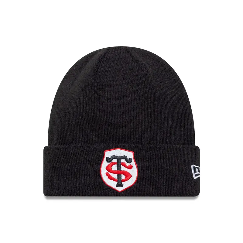 Stade Toulousain Core Black Cuff Knit Beanie Hat