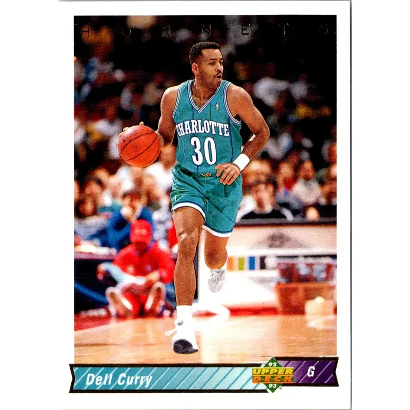 1992 Upper Deck Dell Curry #289