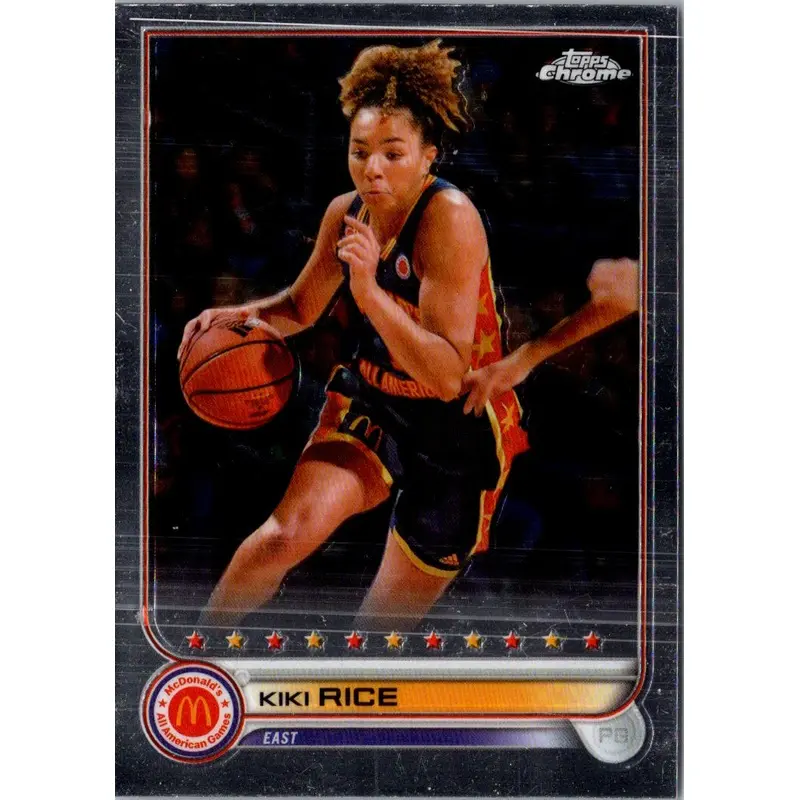 2022 Topps Chrome McDonald's All American Kiki Rice #34