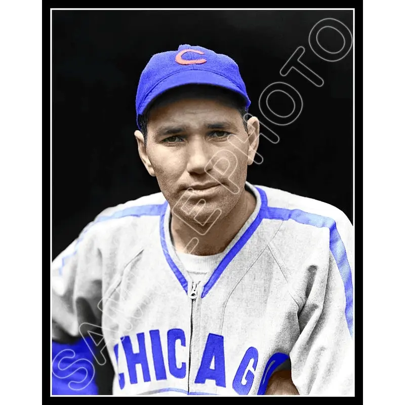 Dizzy Dean Colorized 11X14 Photo - 1938 Chicago Cubs - 255