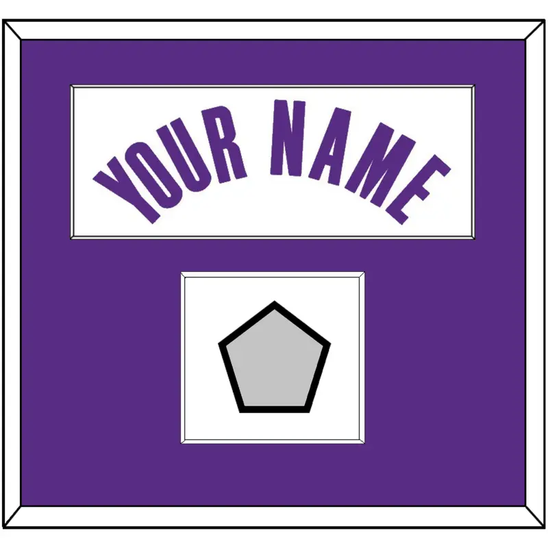 Los Angeles Name & Finals Patch - White Association - Single Mat 2