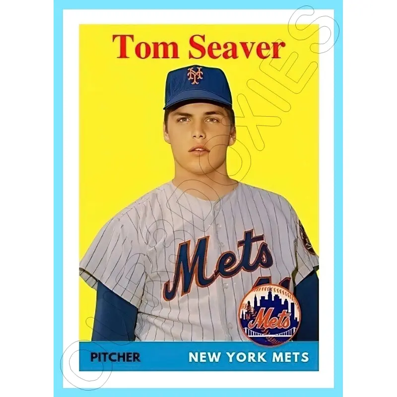 Tom Seaver 1958 Topps Custom Card - 4146