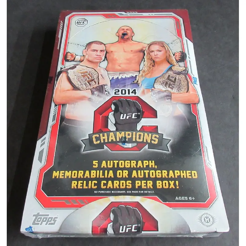 2014 Topps UFC Ultimate Fighting Championship Champions Box (Hobby)