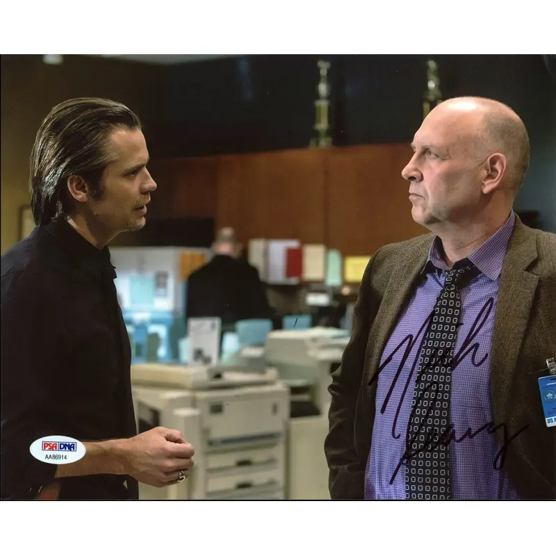 Nick Searcy Justified Authentic Signed 8X10 Photo Autographed PSA/DNA #AA86914