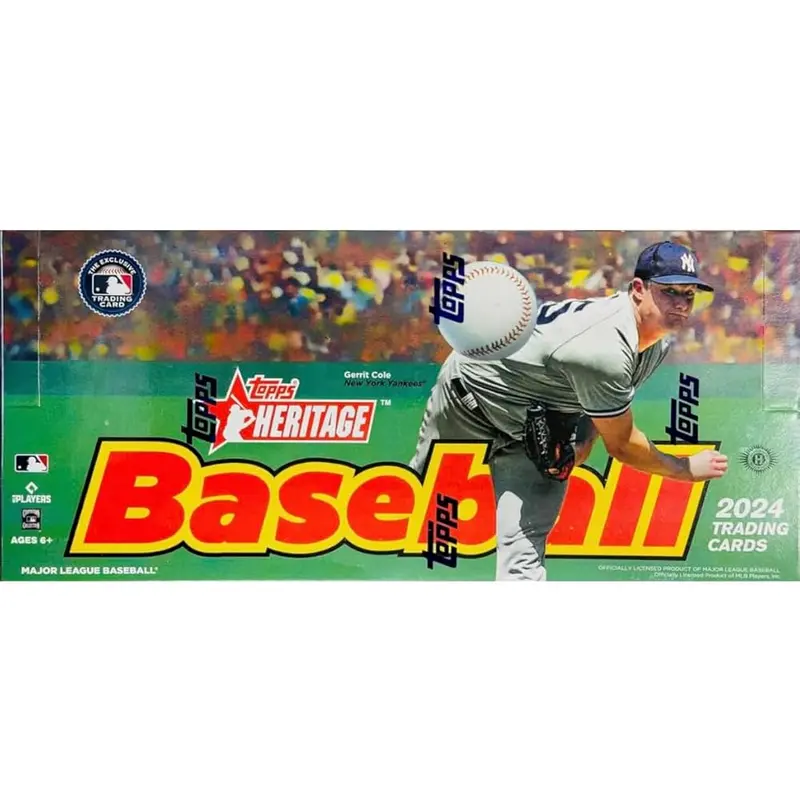 2024 Topps Heritage Baseball Hobby Box