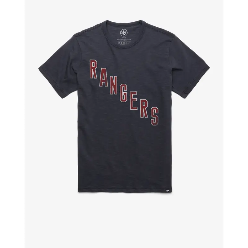 NEW YORK RANGERS VINTAGE GRIT '47 SCRUM TEE