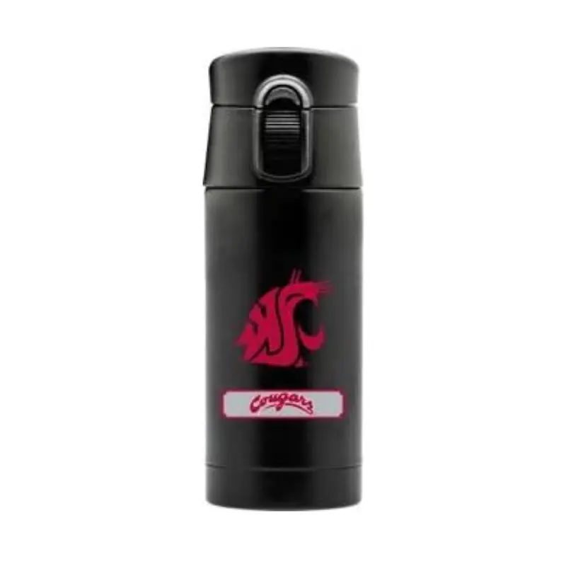 WSU Cougars Black Thermos
