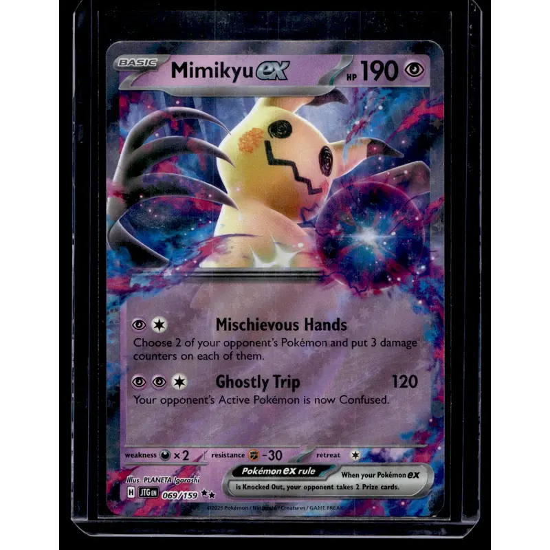 2025 Pokemon - Scarlet & Violet - Journey Together - Mimikyu ex #069