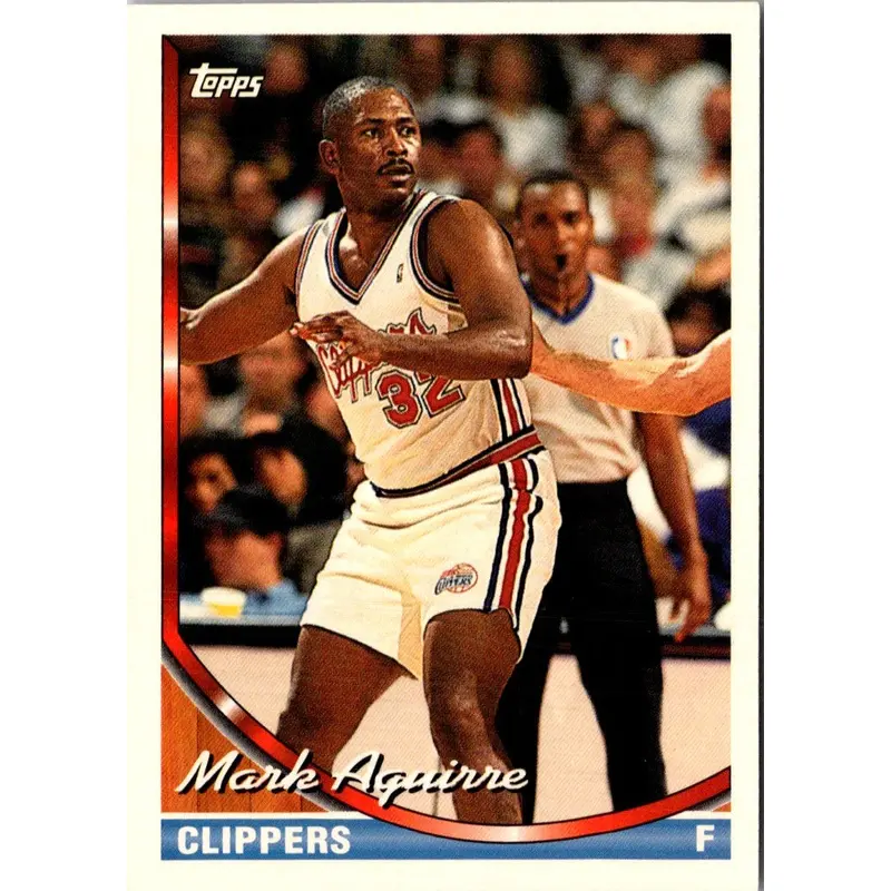 1993 Topps Mark Aguirre #295