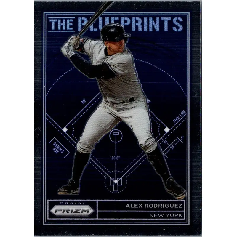 2023 Panini Prizm The Blueprints Alex Rodriguez #TB19