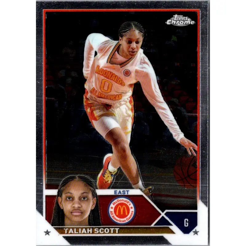 2023 Topps Chrome McDonald's All American McDonalds Games Logo Justin Edwards #5