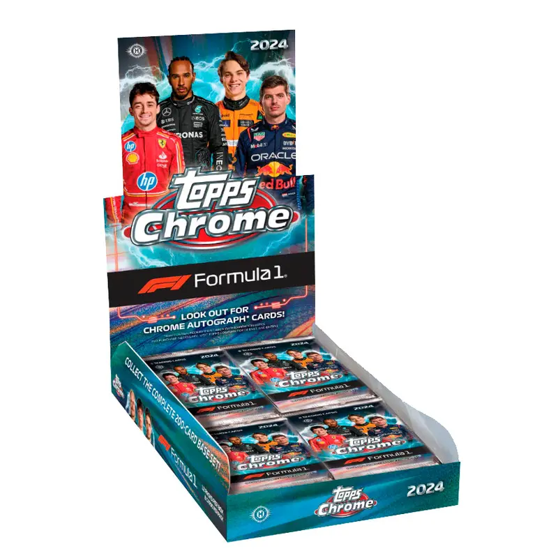 2024 Topps Chrome F1 Formula 1 Hobby Box