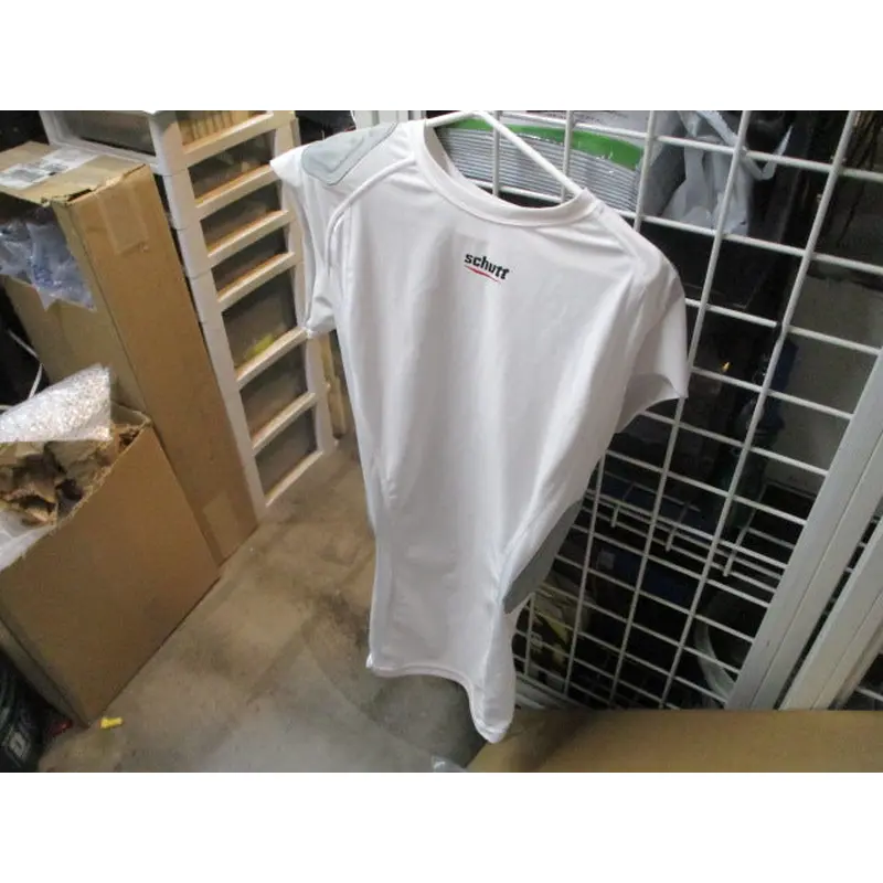 Used Schutt Adult Large 5 Padded Compression Shirt