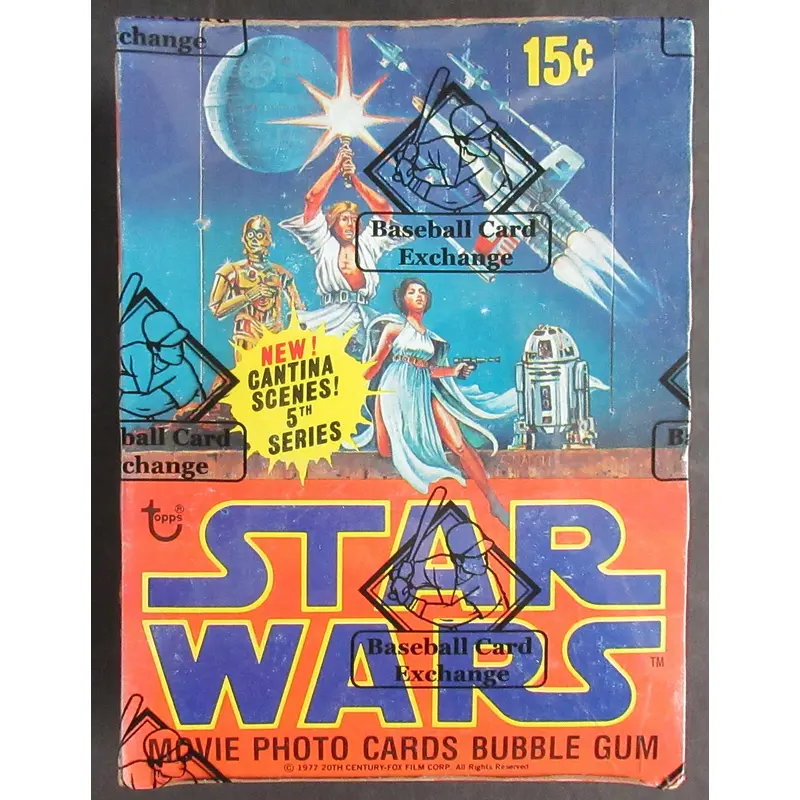 1978 Topps Star Wars Unopened Series 5 Wax Box (BBCE) (A15406)