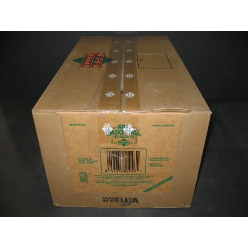 1992/93 Upper Deck Basketball Low Series Jumbo Case (20 Box)